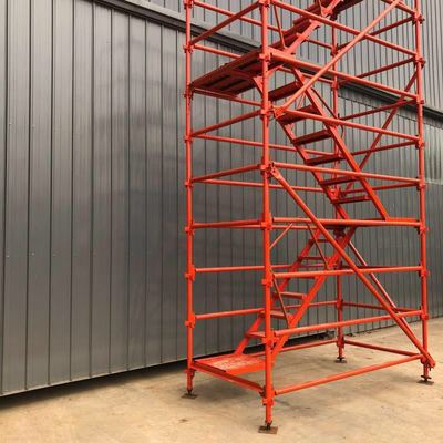 安全爬梯 橋梁墩柱組合式與箱式梯籠在工地施工中的應(yīng)用